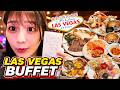 JAPANESE PRO-WRESTLER vs LAS VEGAS BUFFET!!! 7,000+ CALORIES?!