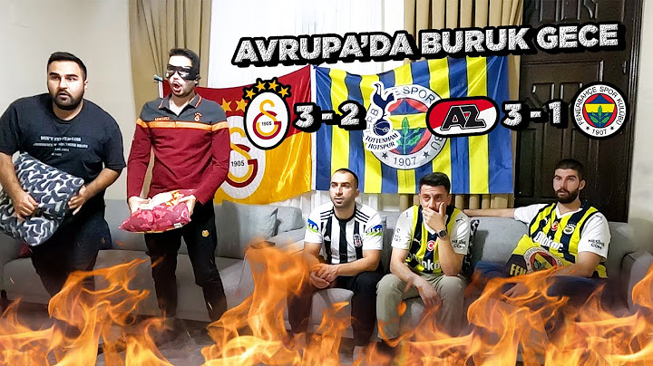 BURUK MU GECE ? GALATASARAY ve FENERBAHÇE TEPKİ VİDEOLARI ! #galatasaray