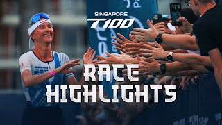 Race Highlights | 2024 Singapore T100 | Men's & Women's Races 📽