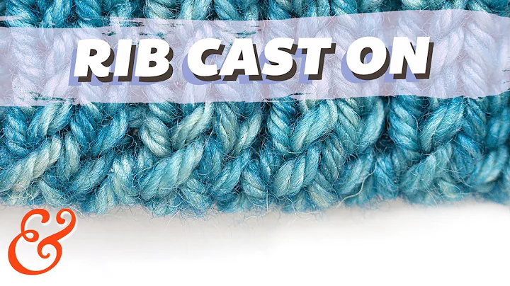 Alternating Cable Cast On for Perfect Ribbing