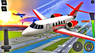 City Airplane Pilot Flight Sim - Best Airplane Simulation - Gameplay ( android, ios ) screenshot 2