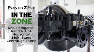 Industrial Pump Spotlight: Rebuilt Ingersoll Rand Centrifugal Pump