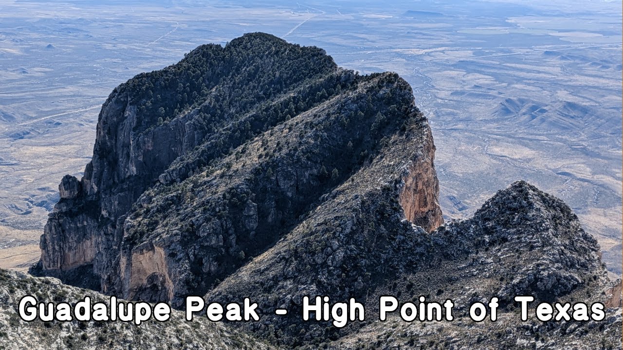 Guadalupe Peak | Texas High Point | 6.5 Months Pregnant | [Ultra-Wide 4K]