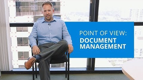 Point of View: Document Management