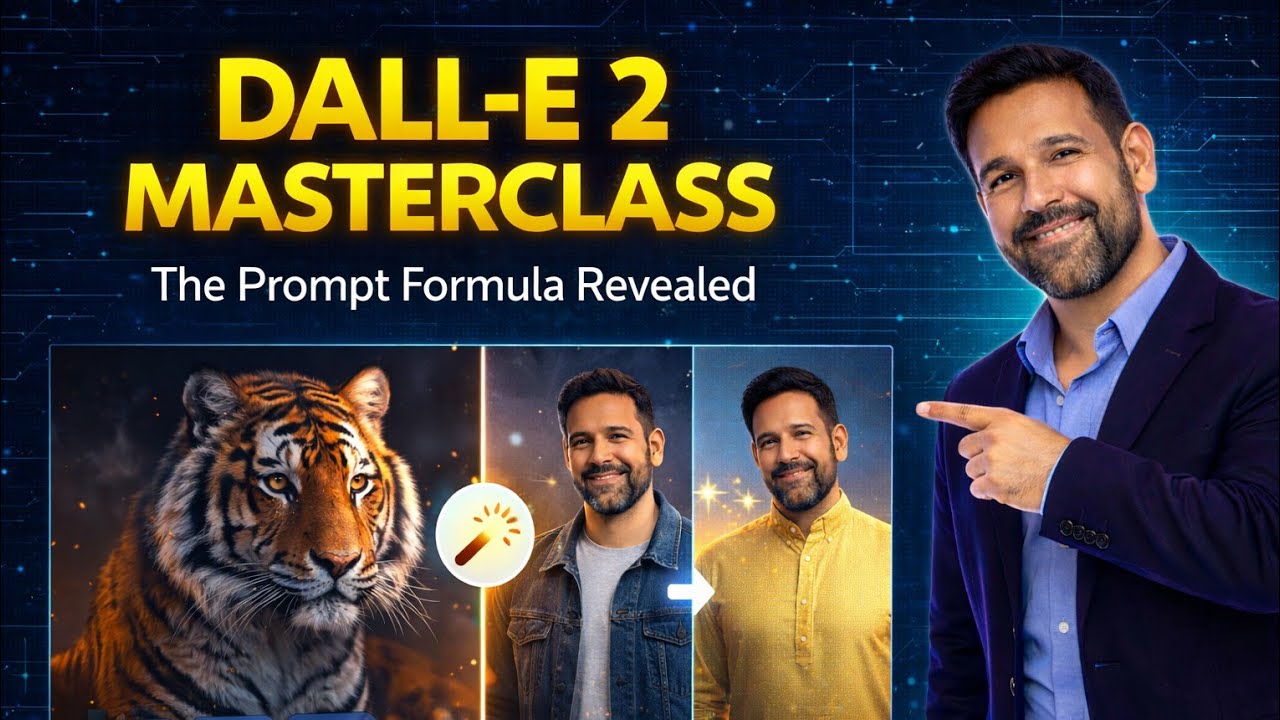 DALL-E 2 Masterclass: Prompt Engineering Formula & AI Image Editing ...