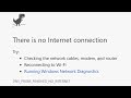 How To Fix There is no Internet connection on chrome