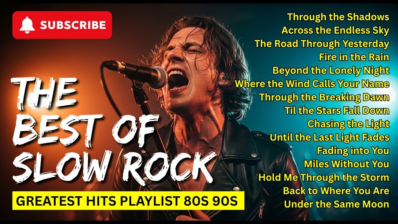 Legendary Slow Rock Ballads | The Most Heart-Breaking Love Songs Ever