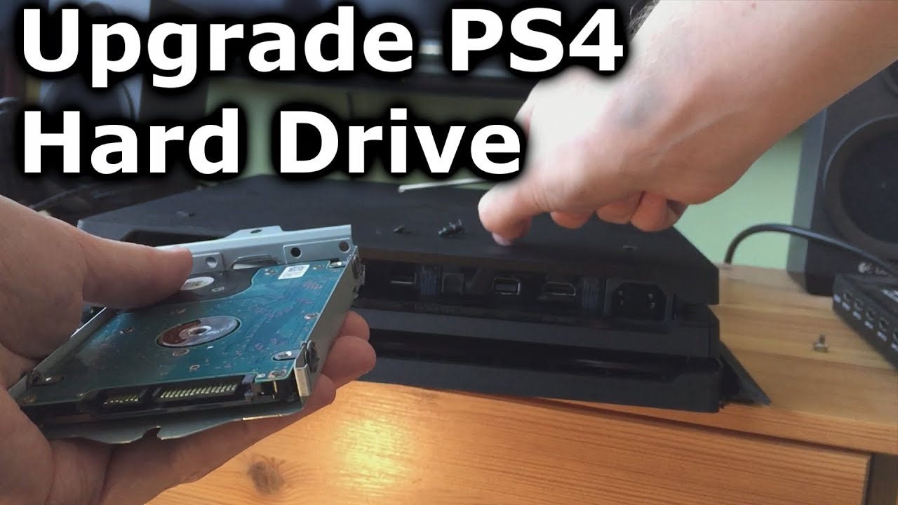 How Upgrade PS4 Hard Drive YouTube