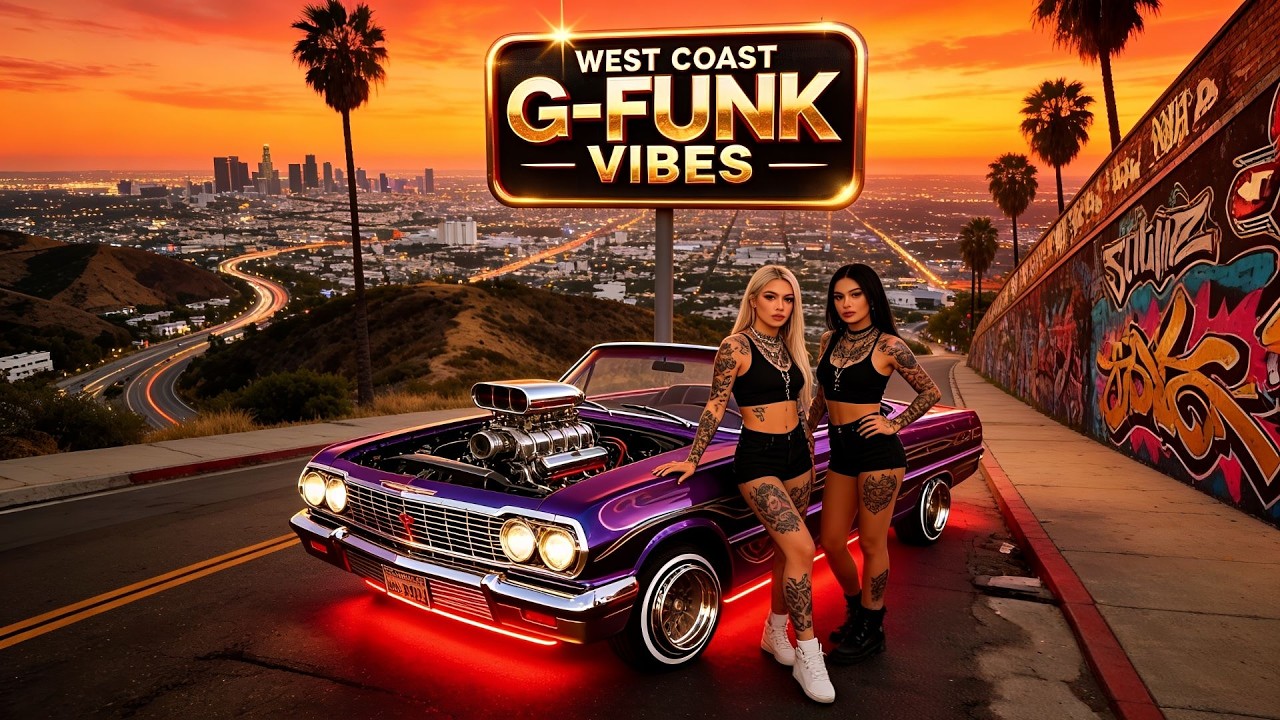 West Coast G-Funk New Epic Music Mix 2026 Rap Hip Hop 🌴 California Cruising Vibes 90s Smooth Gangsta