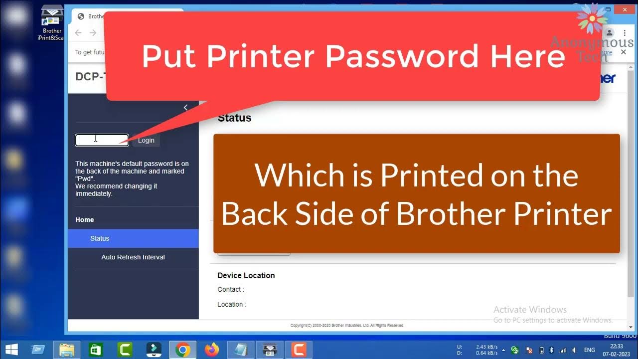 how-to-connect-brother-printer-with-pc-laptop-via-hotspot-mobile