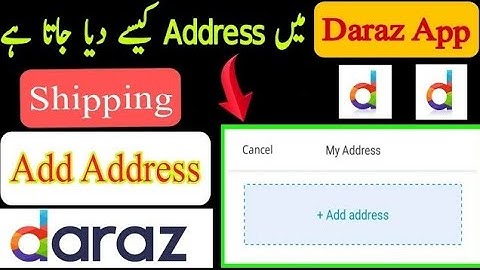 how to add daraz address 2023 | daraz per address set Karna ka tarika | technically world