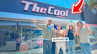 BRIVNNNA WORKS AT THE COOL FOR A DAY!