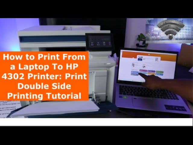 Printing From A Laptop To An Hp 4302 2024