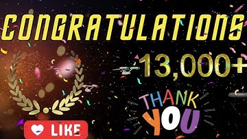 Congratulations 13,000+ subscribers #congratulations  #grow  #subscribers #13,000 #startrek #stars
