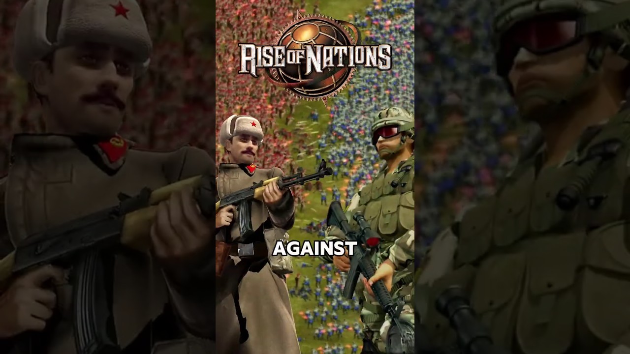 1000 AMERICAN VS 1000 SOVIET SOLDIERS | Rise Of Nations Extended Edition Unit Arena №4 