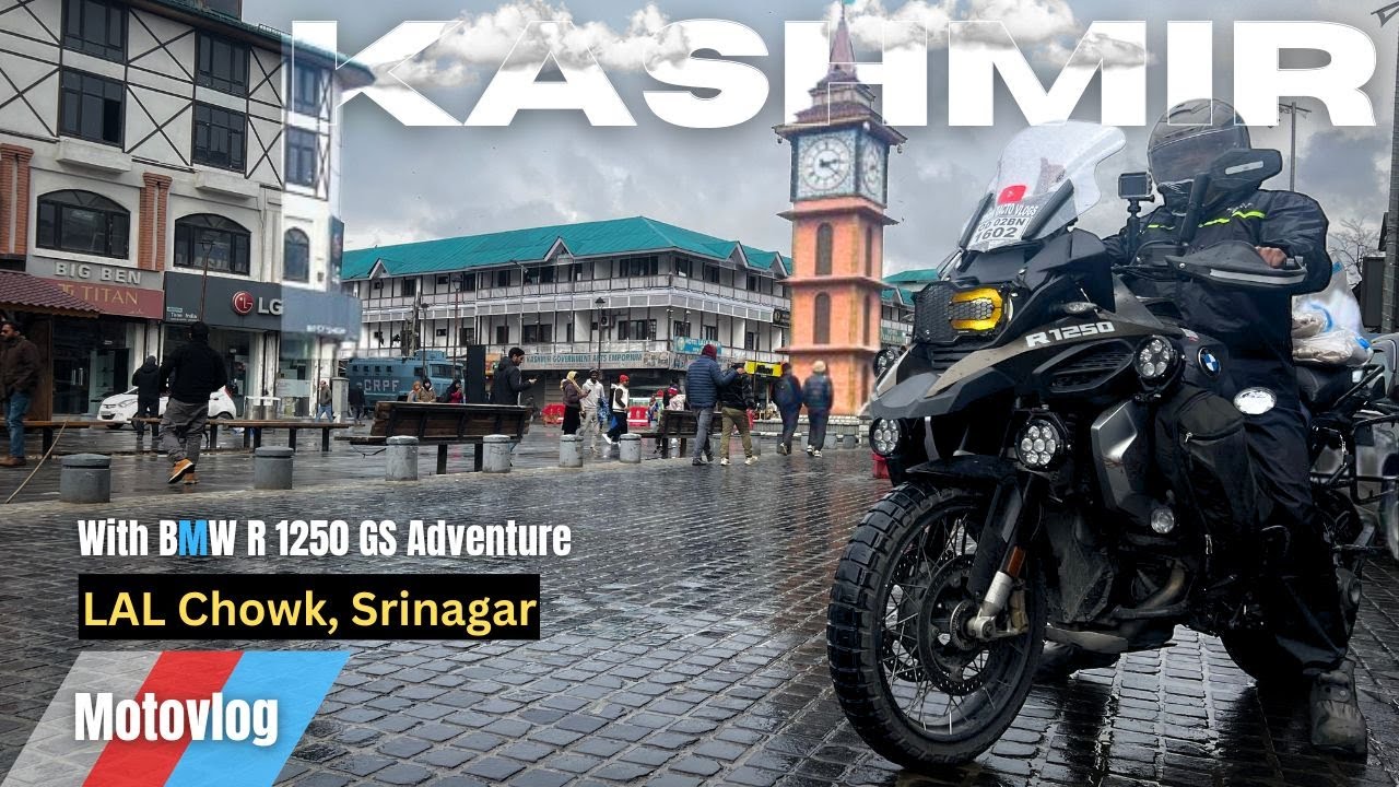 Why Lal Chowk is So Important? | Exploring Srinagar on BMW R 1250 GS Adventure | Kashmir Ride Ep 5