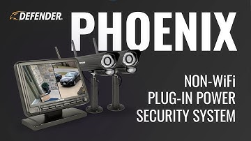 Phoenix Non-WiFi. Plug-In Power Security System