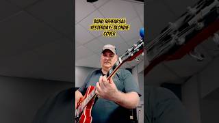 Band rehearsal yesterday covering “One Way or Another.” #short #shorts #cover #livemusic #guitar