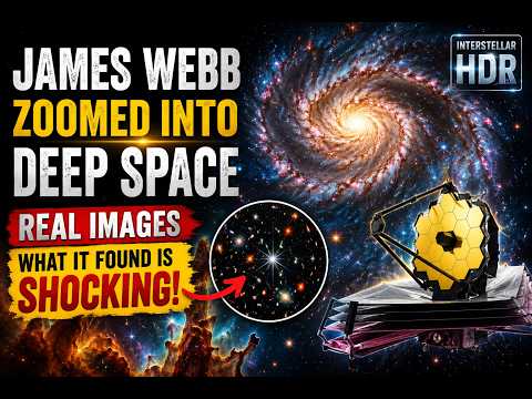 James Webb Zoomed Into Deep Space | Real Images | What It Found Is Shocking | Interstellar HDR