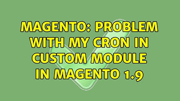 Magento: Problem with my cron in custom module in magento 1.9