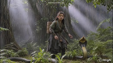 Khi cô bé vào núi hái thuốc gặp phải một con rắn độc và cái kết