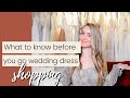 What to Know Before You Go Wedding Dress Shopping | and I have some BIG  news!!