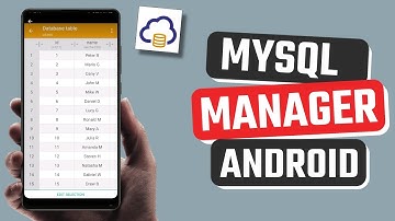 Best MYSQL MANAGER app for Android