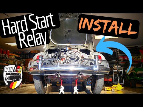How to install a hard-start relay on a VW!