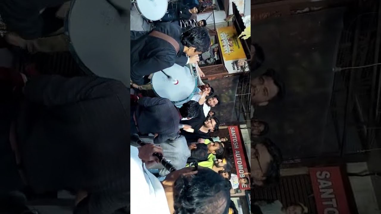 15/02/2026 ko Mahashivratri shobha yatra brahmpuri Meerut mein Deepak Band Ahmad road Meerut shahar