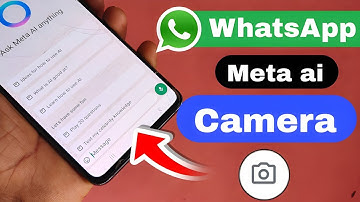 Meta AI WhatsApp Camera Not Working | How to get camera option in Meta 2025