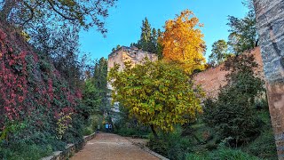 Warm autumn colors in Granada