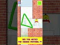 Did You Notice The Hidden Pattern?😏 - Draw to Smash #games #shorts #satisfying
