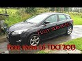 Ford Focus 2013 Full Service  ALL FILTERS CHANGED + ALL TOOLS USED