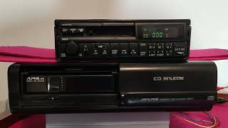 Alpine RR7618R and CD Changer  Alpine 5952Z