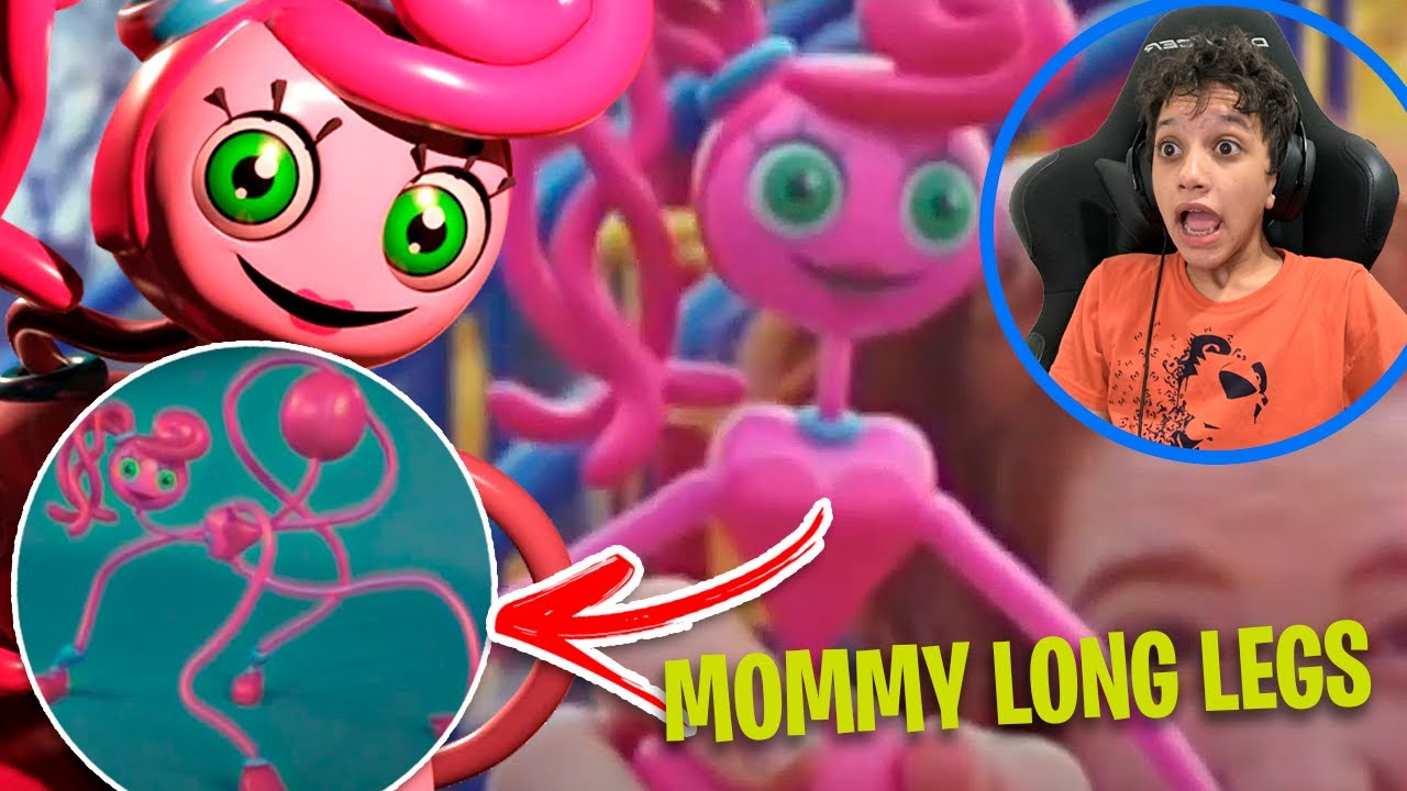 MÃE BOA vs MÁ: Perseguida pela Mommy Long Legs! Poppy Playtime na Vida  Real, La La Lândia Família 