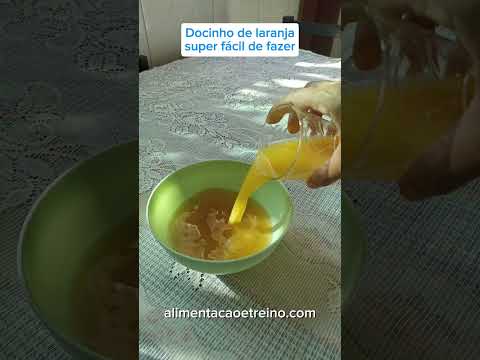 Docinho de Laranja Super Fácil de Fazer