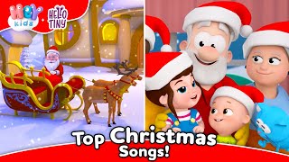 Top CHRISTMAS Songs 2023 🎄🎅 | HeyKids and Hello Tiny | Animaj Kids