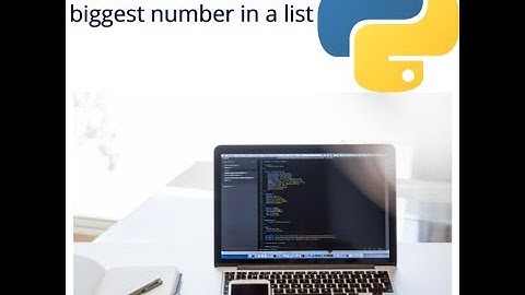 Python code to find maximum number in a list