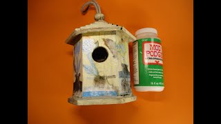 Don't Waste Money on Outdoor Modge Podge