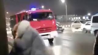 В Красноярске Пассажирский Автобус Столкнулся С Грузовиком — 16 Пострадавших  Авария