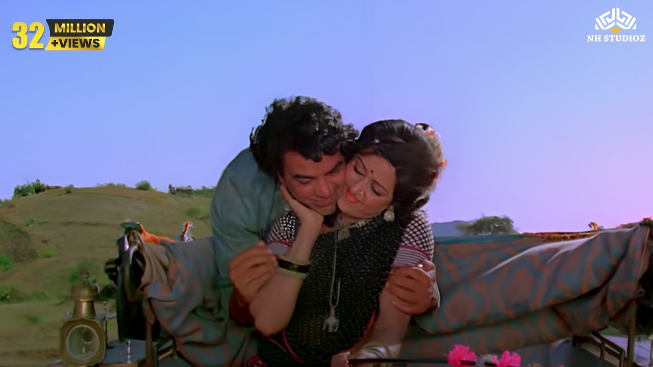         Sholay  Kishore Kumar   Dharmendra  Hema Malini  Romantic Song