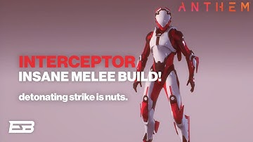 INSANE DEMO INTERCEPTOR MELEE BUILD! // Anthem Gameplay (2019)