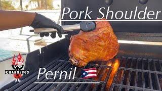 Pernil a la parrilla - Grilled pork shoulder Ep #58