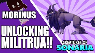 Unlocking The New *SECRET* Creatures On ROBLOX Creatures Of Sonaria!!! 