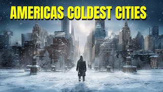 10 COLDEST STATES to Live in the US | All-Time Lowest Recorded Temperature -60°C