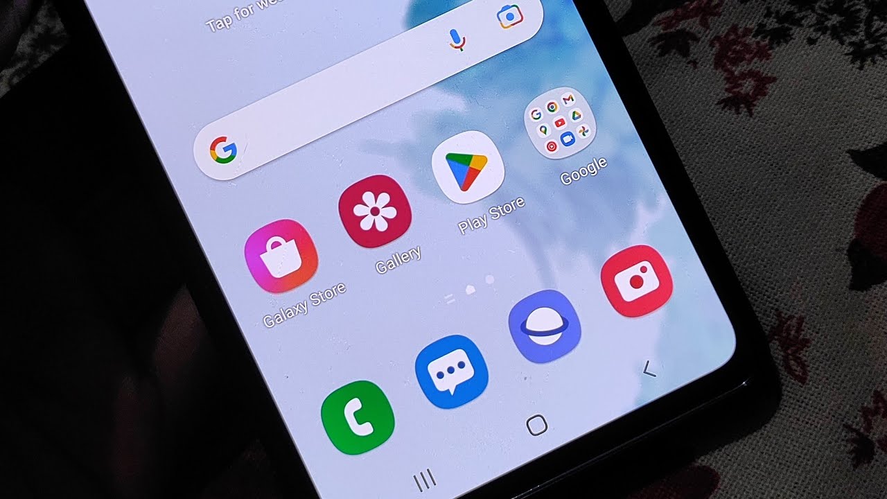 Installed Apps Not Showing On Home Screen Samsung Games Icon Not 