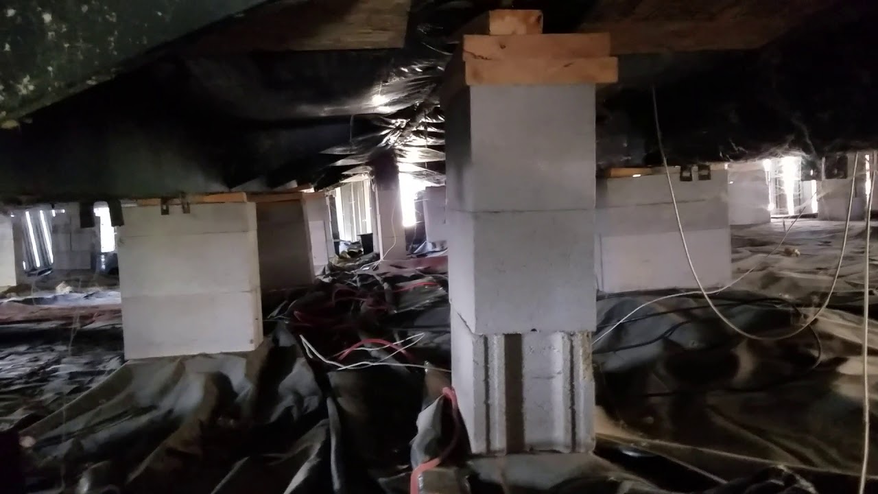 double-wide-mobile-home-leveling-using-water-level-youtube