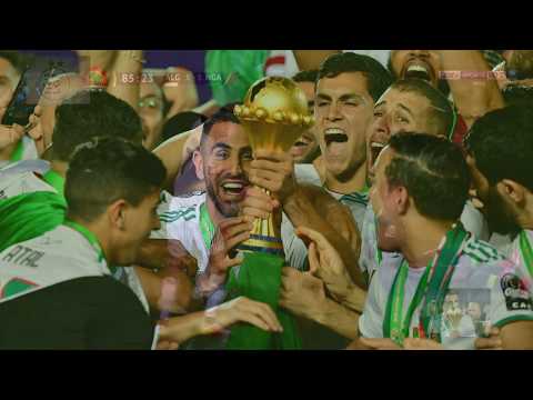 آخر 10 دقائق من مباراة الجزائر - نيجيريا  هدف رياض محرز و جنون حفيظ دراجي  Riyad Mahrez