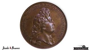 1677 Tobago Taken By Assault Medal. Betts-59A. Bronze, 41.3 Mm. Ms-64 Bn Pcgs.