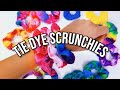 DIY TIE DYE SCRUNCHIES! | 2 Easy Methods!